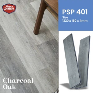Lantai SPC PSP401 Charcoal Oak