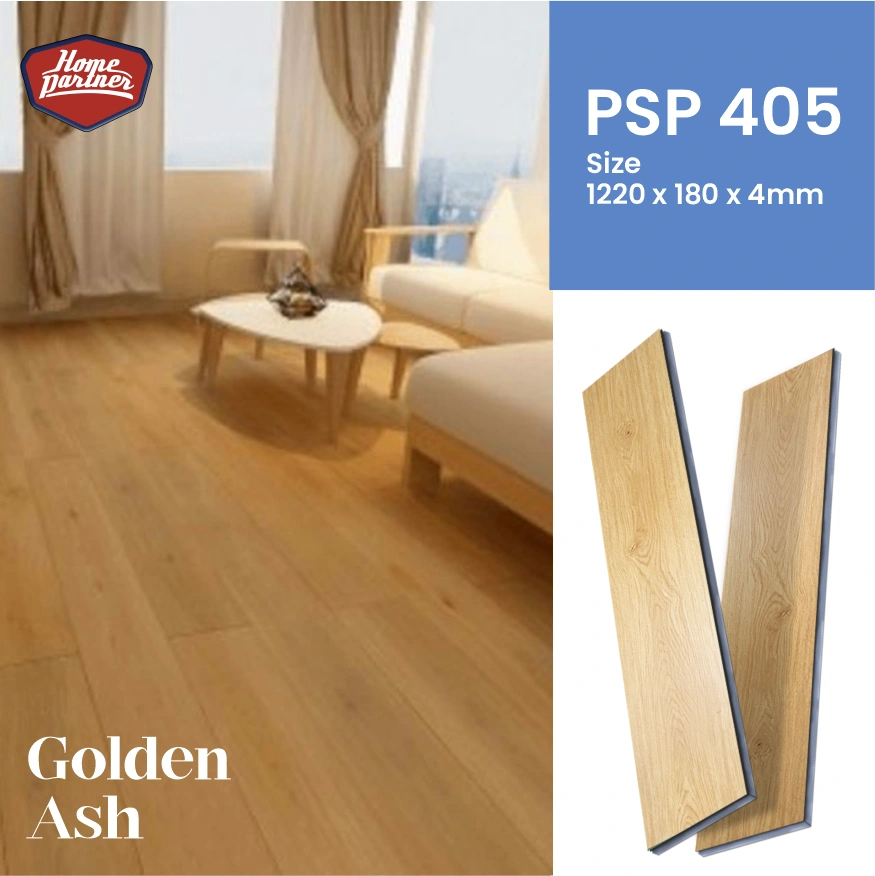 Lantai SPC PSP405 Golden Ash