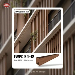 Hollow Tube Outdoor FWPC50-12  Maple Leaf Red