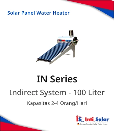 Water Heater Solar Inti 10IN Stainless Steel