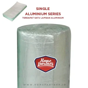 peredam panas hilon polyester insulation single aluminium