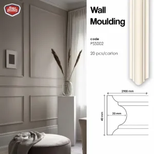Wall Moulding PVC PSS002