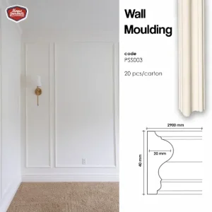 Wall Moulding PVC PSS003